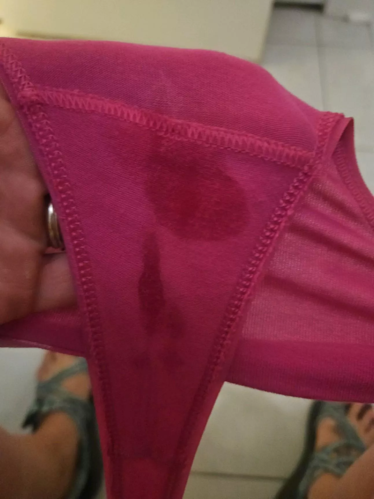 Soaked through posted by kinkcouple2020