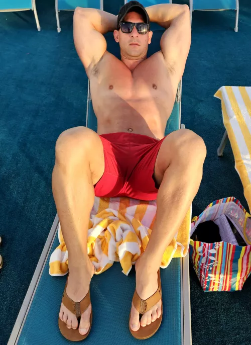 Sweaty pits on a cruise by GermanMuscleBoss