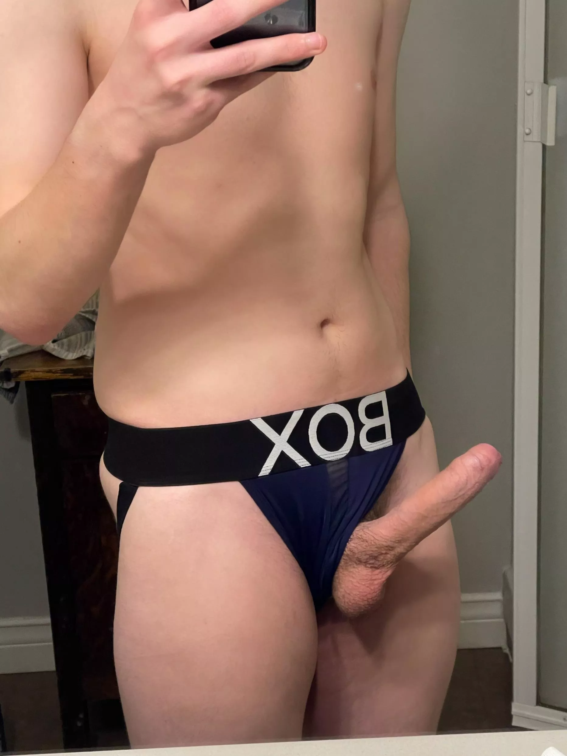 The downside of jockstraps is they can’t always contain a boner 😅 posted by ExoticAdvisor69