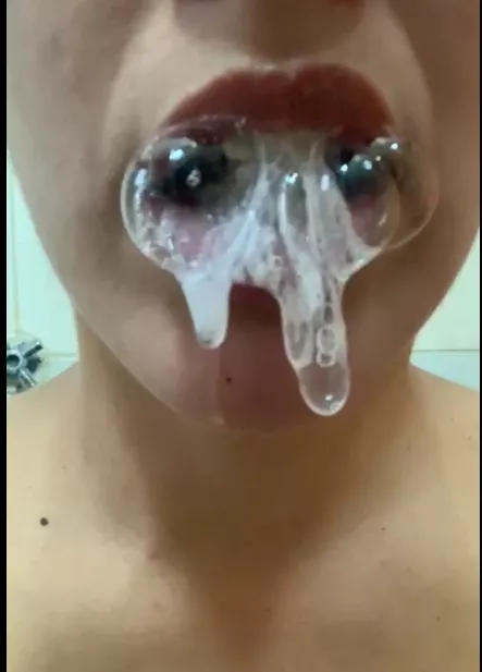 The spit queen posted by latin_eva18