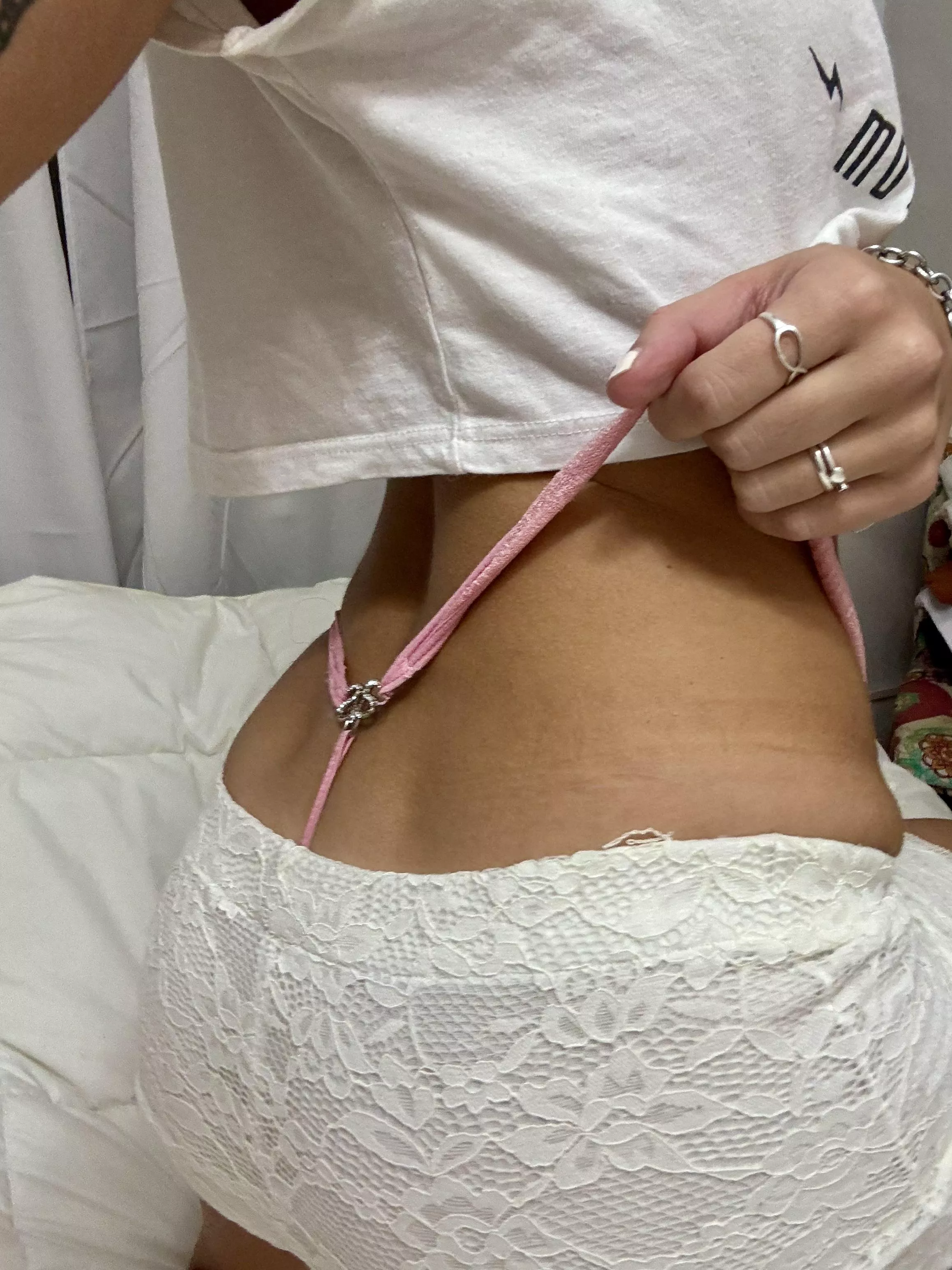 Wedgie with my diamond thong posted by im_barby