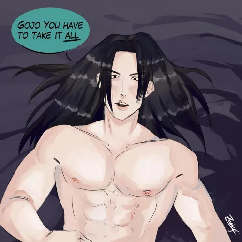 What is Gojo doing? 🤨 [Art by me] ~JJK by Zestful_Zephyr