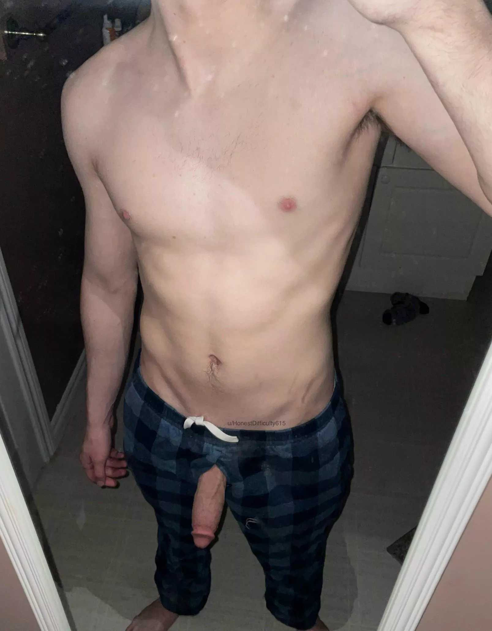 Would you let me walk around with my semi out if we were roommates? posted by HonestDifficulty615