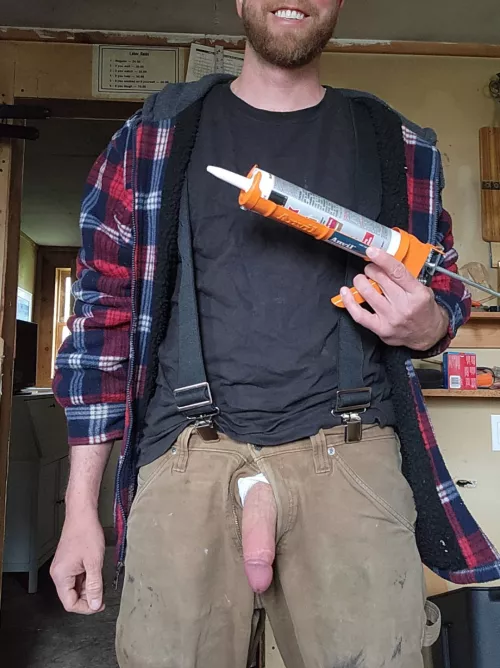 [38] You like dad caulk? 😉 by CutCarpenter