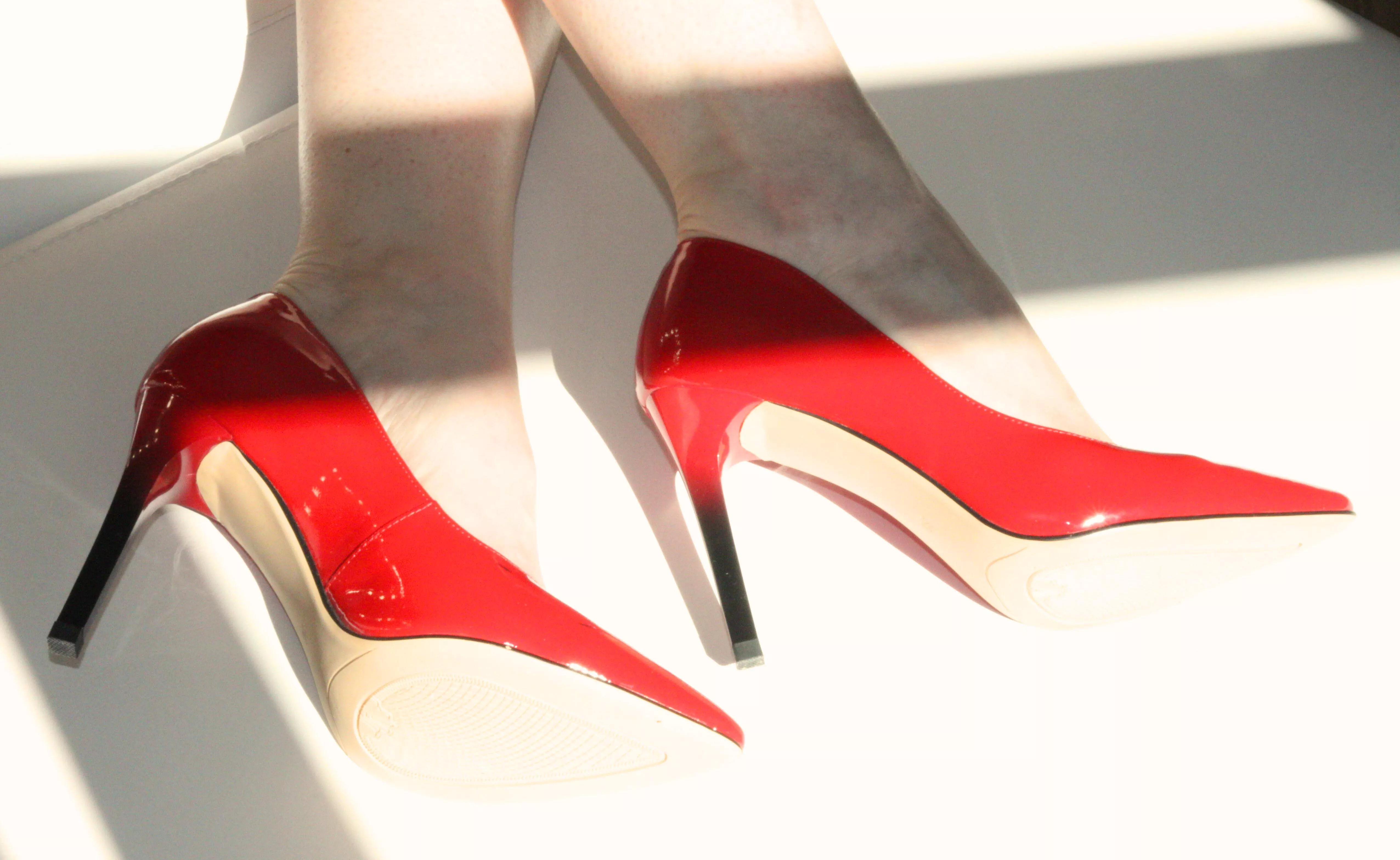 A bright sunny day is adorned with a pair of amazing heels posted by No-Smile9208