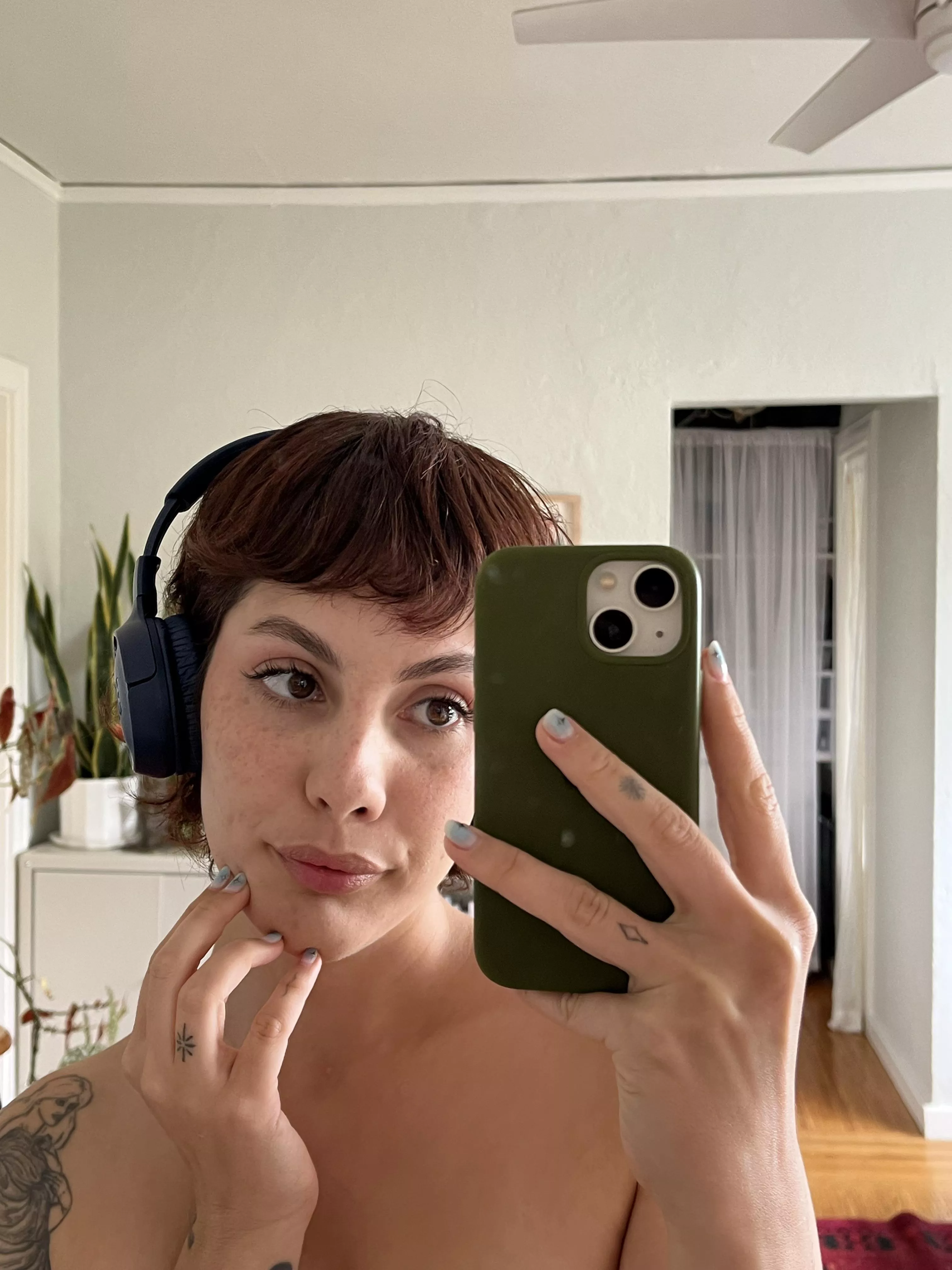 a freckled boi hi 🍧 posted by hellosofi