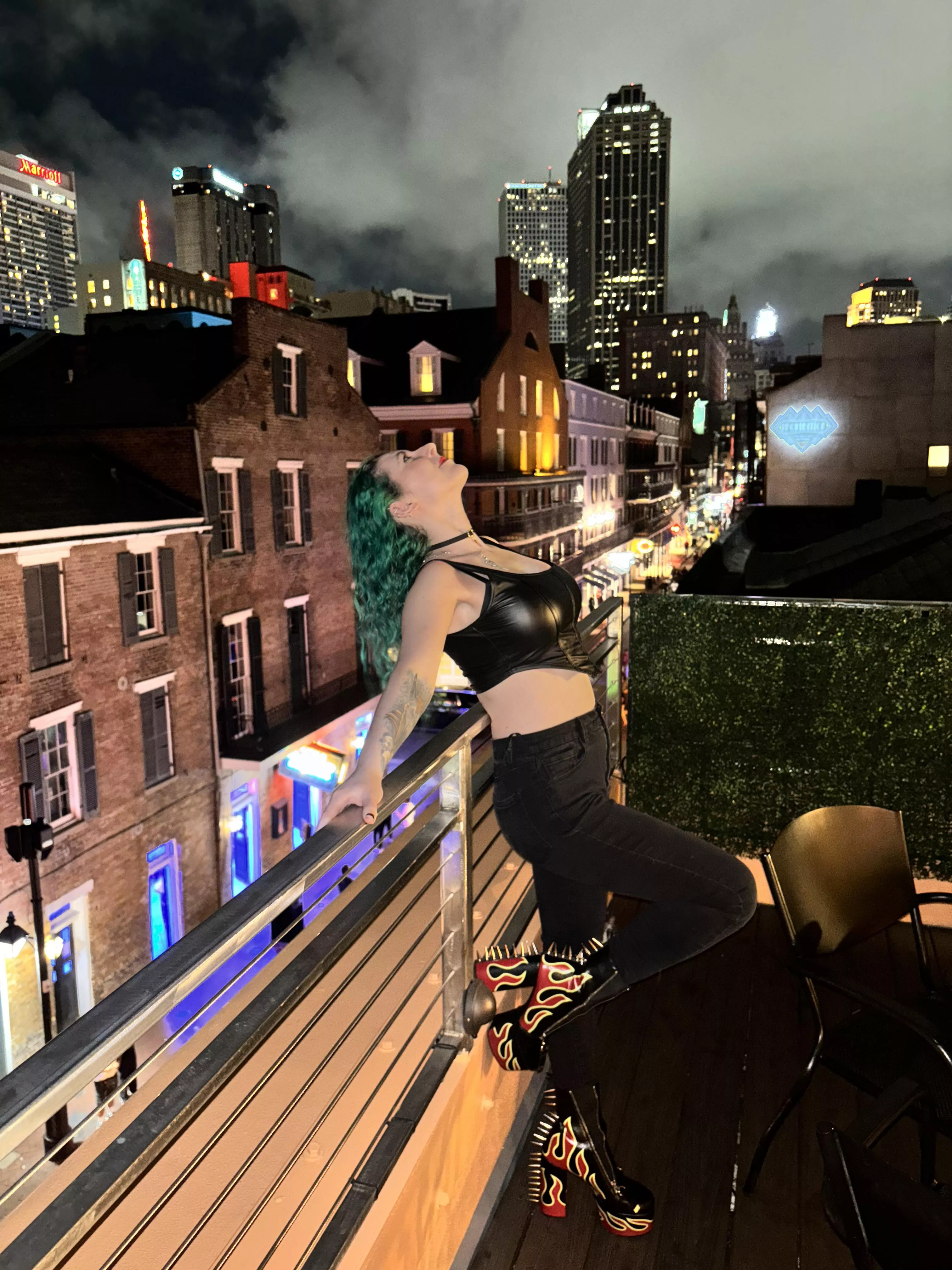 Baddie in flame boots posted by sirenskiss3