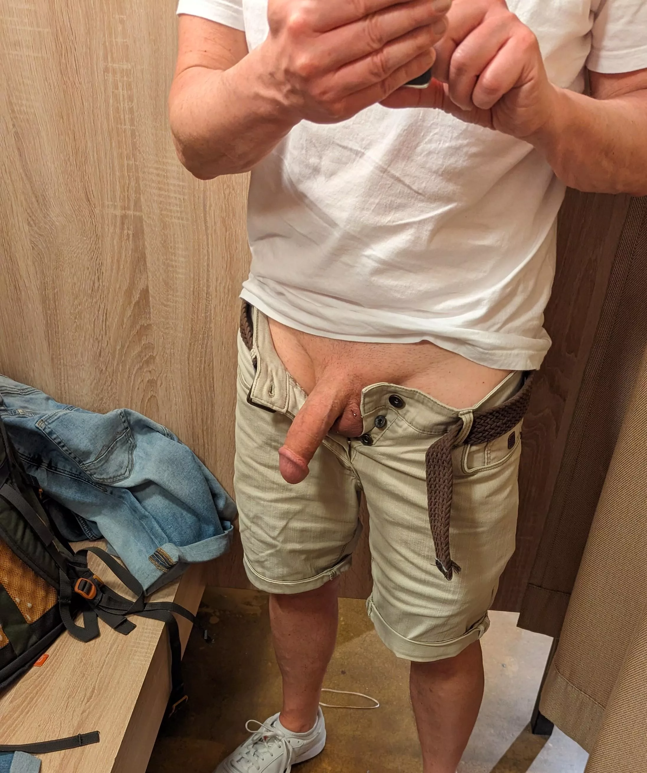 Changing room - softie posted by cockandsuck