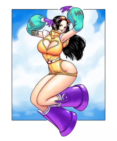 Egghead Boa Hancock by Iury Padilha by The_King_Of_Curses74