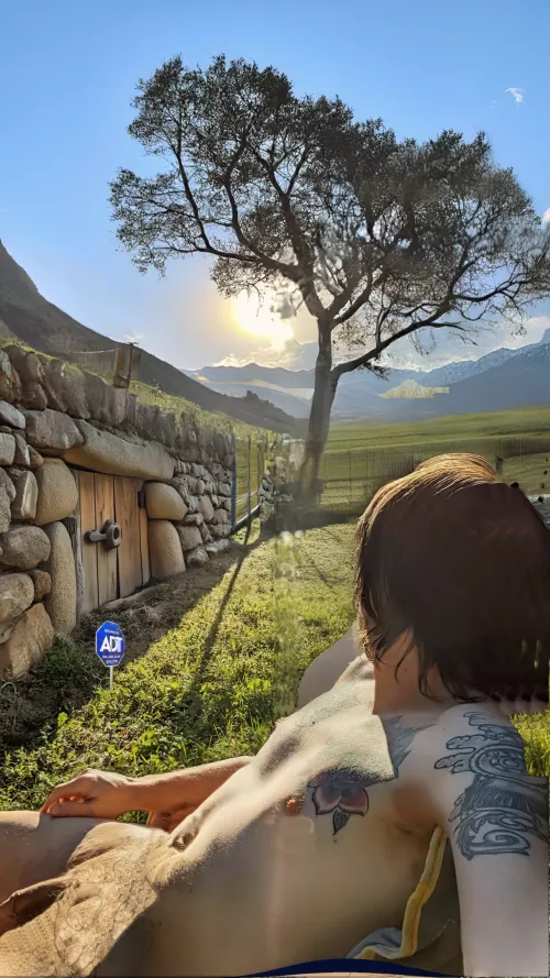 Fed up with my neighbors... After a long a search I found a place with a h outdoor space I need.. by JA60180