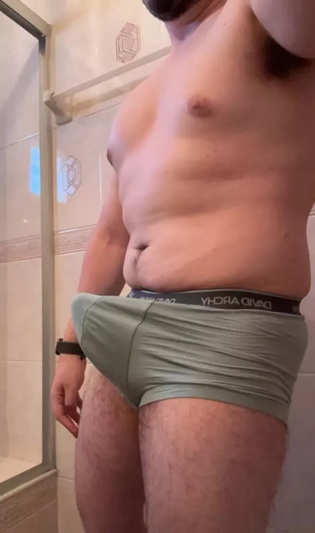 Get on your knees for this curved cock by The_Thigh_Guy69