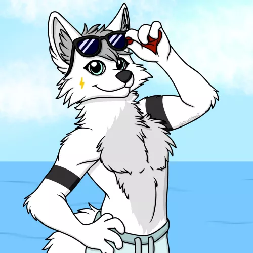 I can’t wait for summer! [art by me :3] by KatFurry4