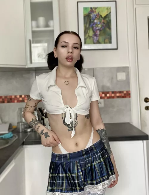 I'm back from school and I'm going to cook a delicious delicacy by Shimmering_Girl