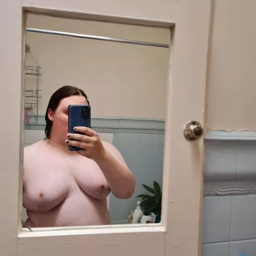 Let's steam up the mirror 🥵 by Bumble_Booba