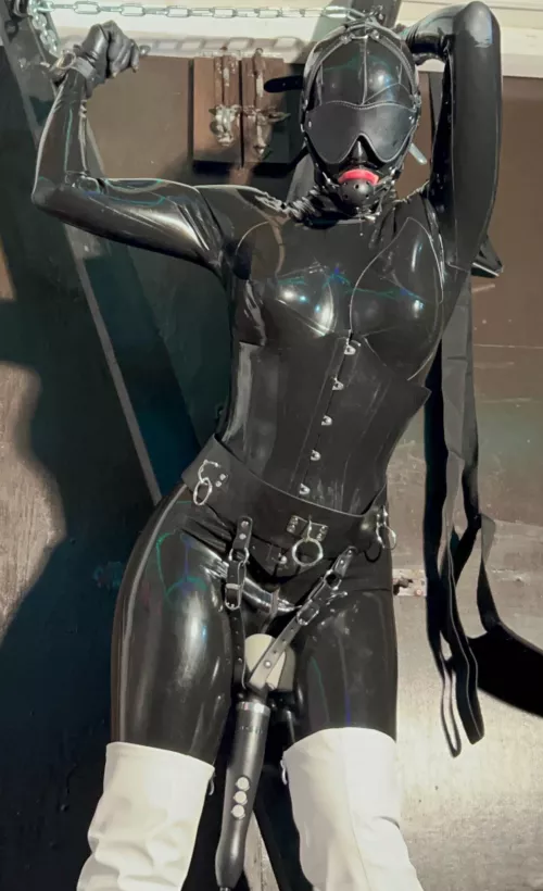 Locked in place with no way of escaping the relentless orgasms… climax after climax as I struggle against my chains!  by BrookeMaddison