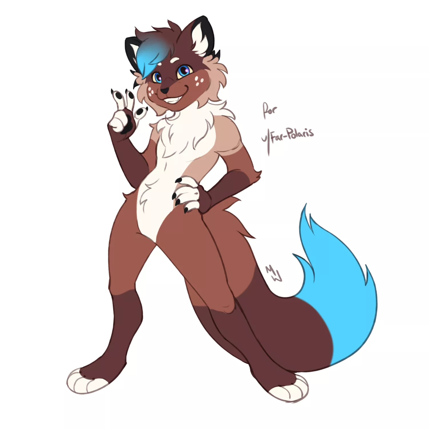 Number 97 in my 100 Furries series. (Art by me @MellowWingArt on X) Sona belongs to u/Far-Polaris. I've already hit the 100 mark over on my Twitter if you'd like to check it out, I'll be posting the last few tomorrow to stick to sub rules :) posted by MellowWingArt