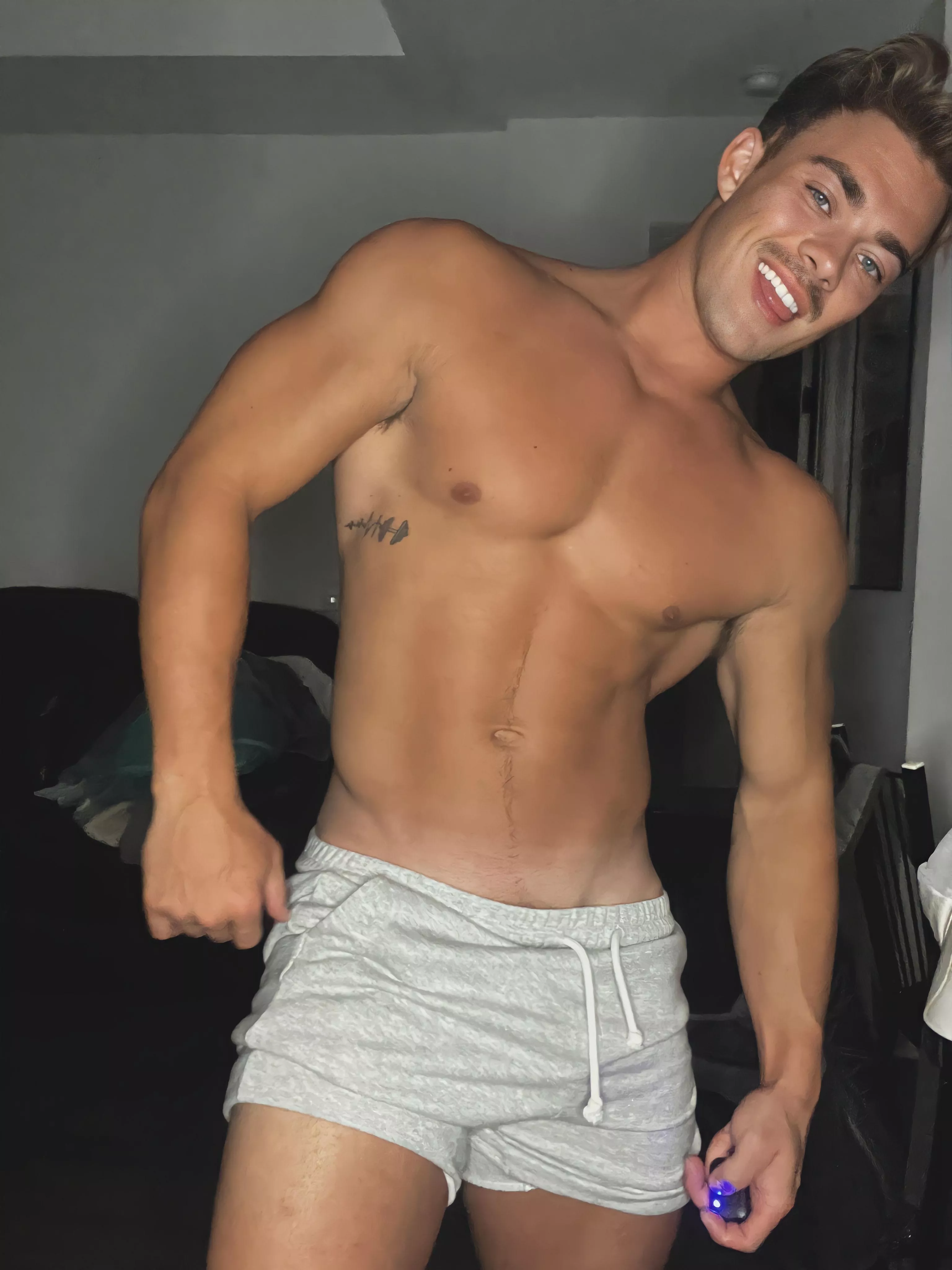 Pull them down and start working posted by manuellaa123