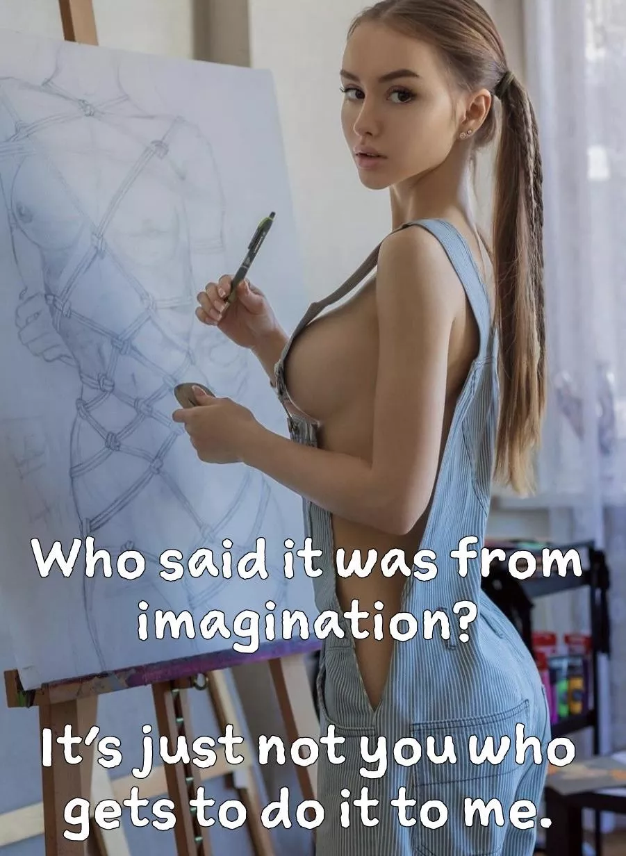 She saves the really kinky stuff for her bull, the REAL man in her life. posted by biffa_b_