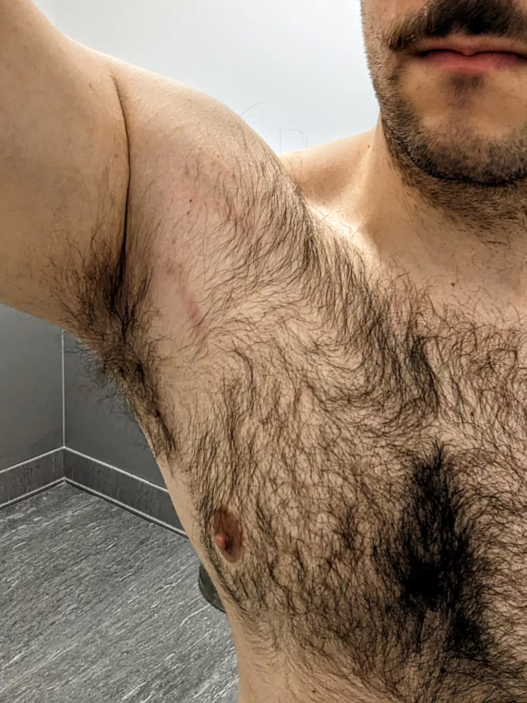 Sorry, I'm a bit sweaty from work posted by snowman861