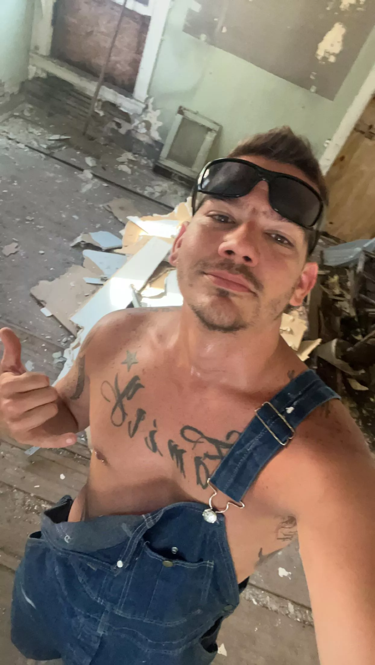 Time to clean up all this demo 🤙🏼 posted by southernstud88