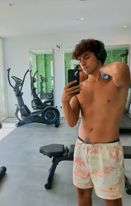 When you go to the gym but forget your shirt and pants by Sea_Juice_1952