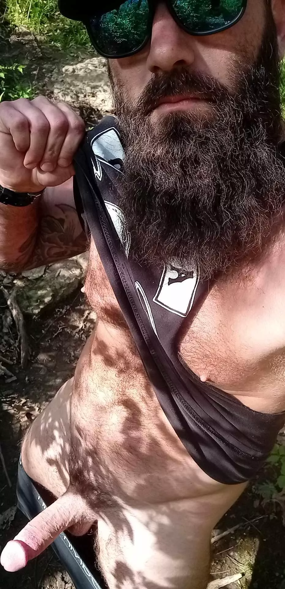 Which do you like better, the beard or the boner? posted by Chevyshane513