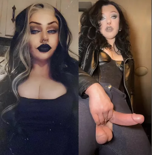 Who wants a goth girl with big full balls? by L8TEX