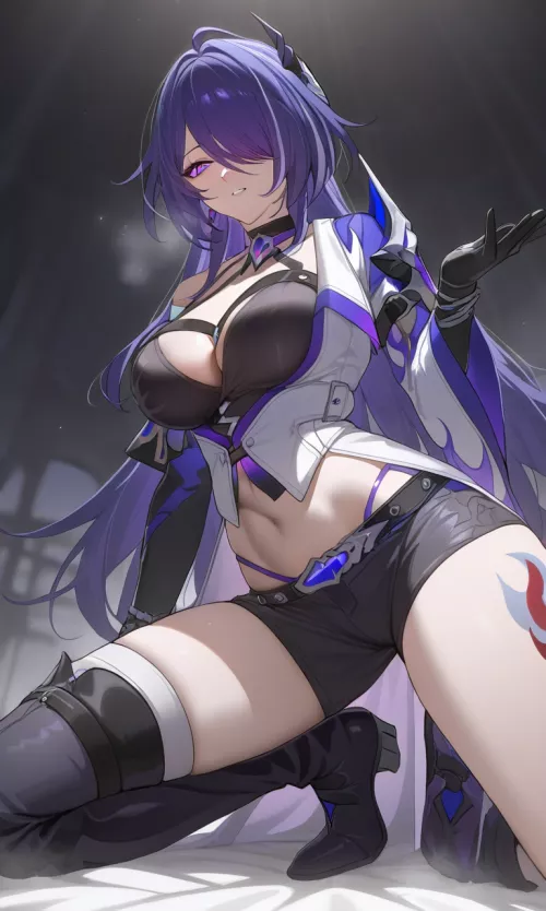 Acheron [Honkai Star Rail] by CheetahSperm18