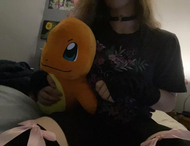 charmander and i >w< by Jev_The_Jaded