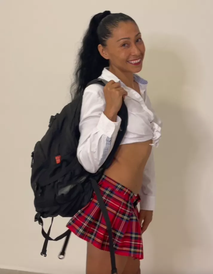 Do you want to see what I'm wearing under my skirt today Daddy? posted by ncloutman