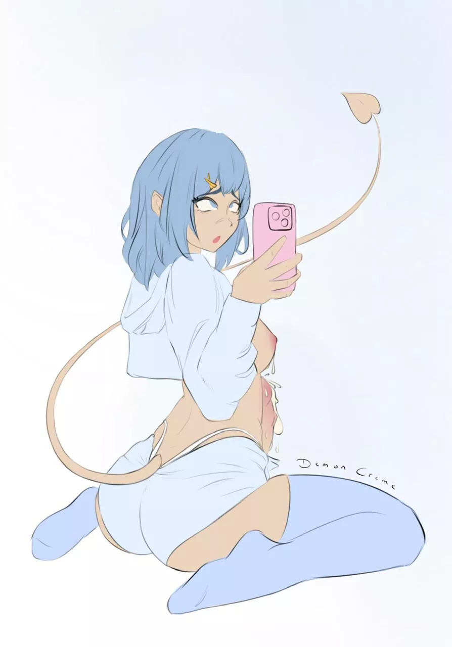 Dripping futa milk (demon_creme) posted by demon_creme