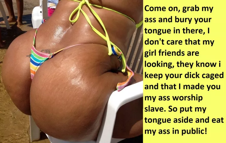 eat her in public by Mc_fetish_captions