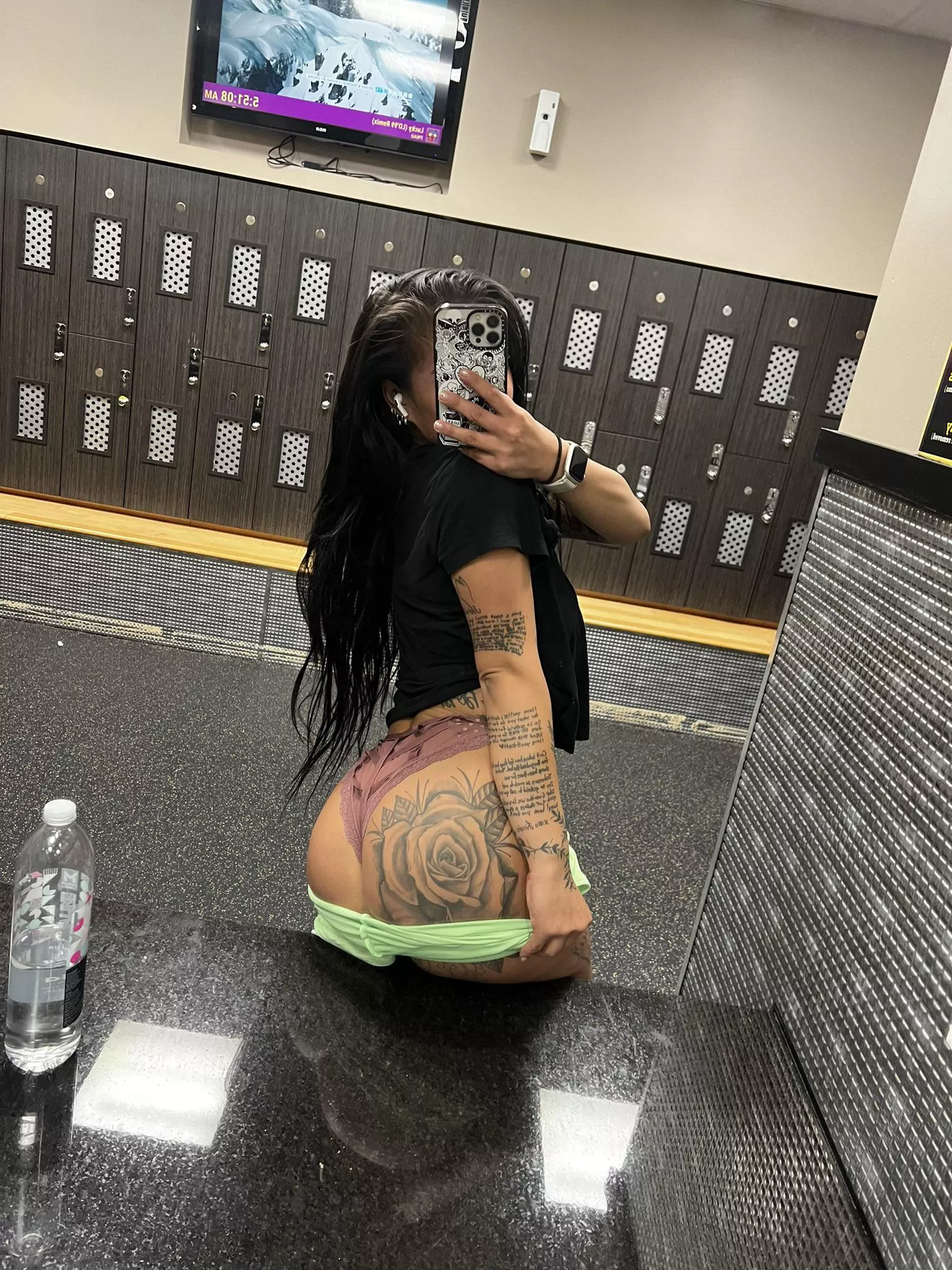 Finished my workout, now can I have your hard cock? 🥴🤭 (f) posted by ms_asianbb