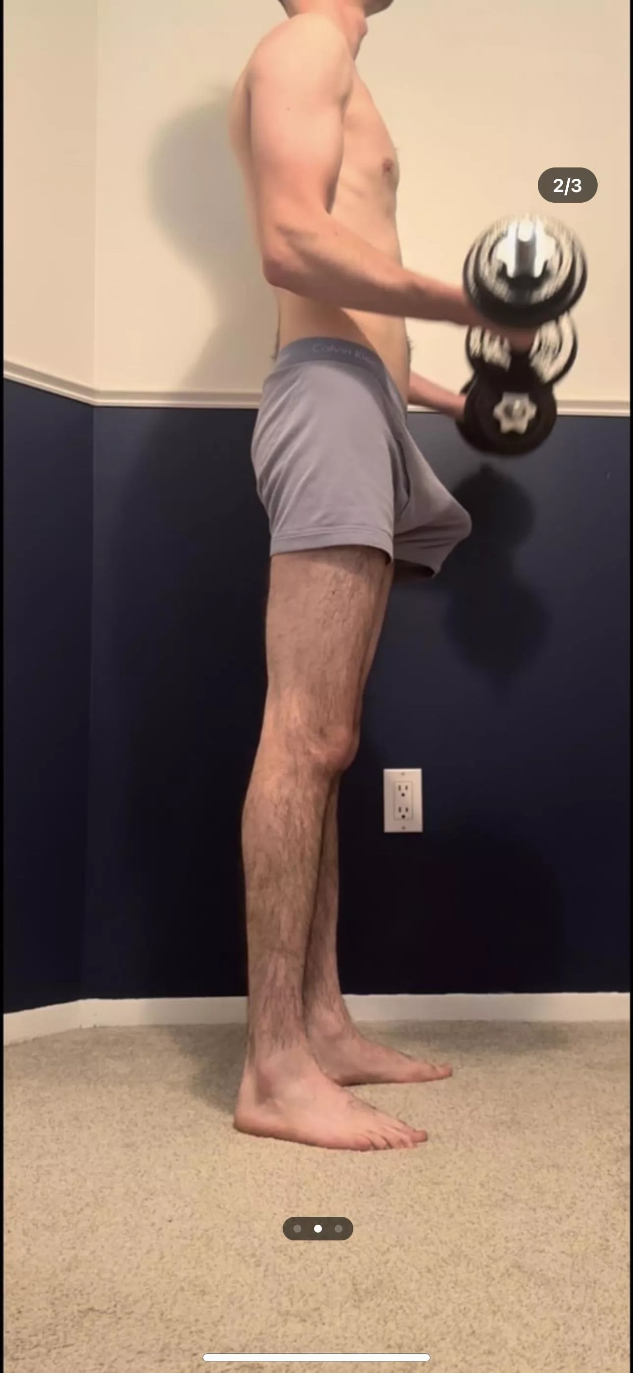 Got semi during my workout 🤭😏 posted by Youkbd2