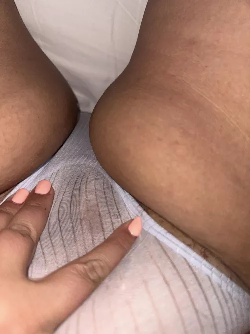 Haven’t even touched myself yet and a spot is already forming from my thoughts 🥵 by redditreads09876