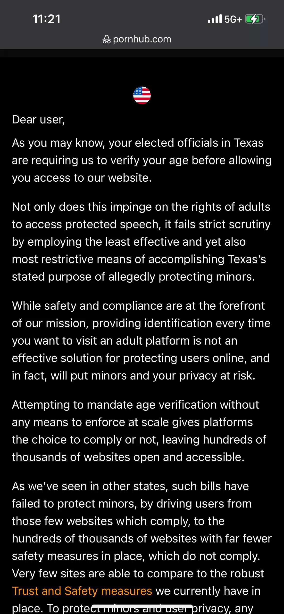 I don’t even live in Texas I’m 5 states away  posted by IzzyUS_champion_9483