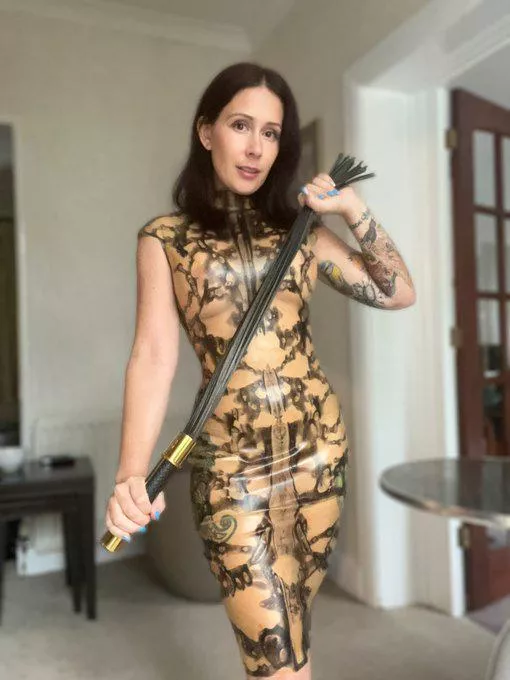 I hope you have behaved yourself [F] posted by safemooner