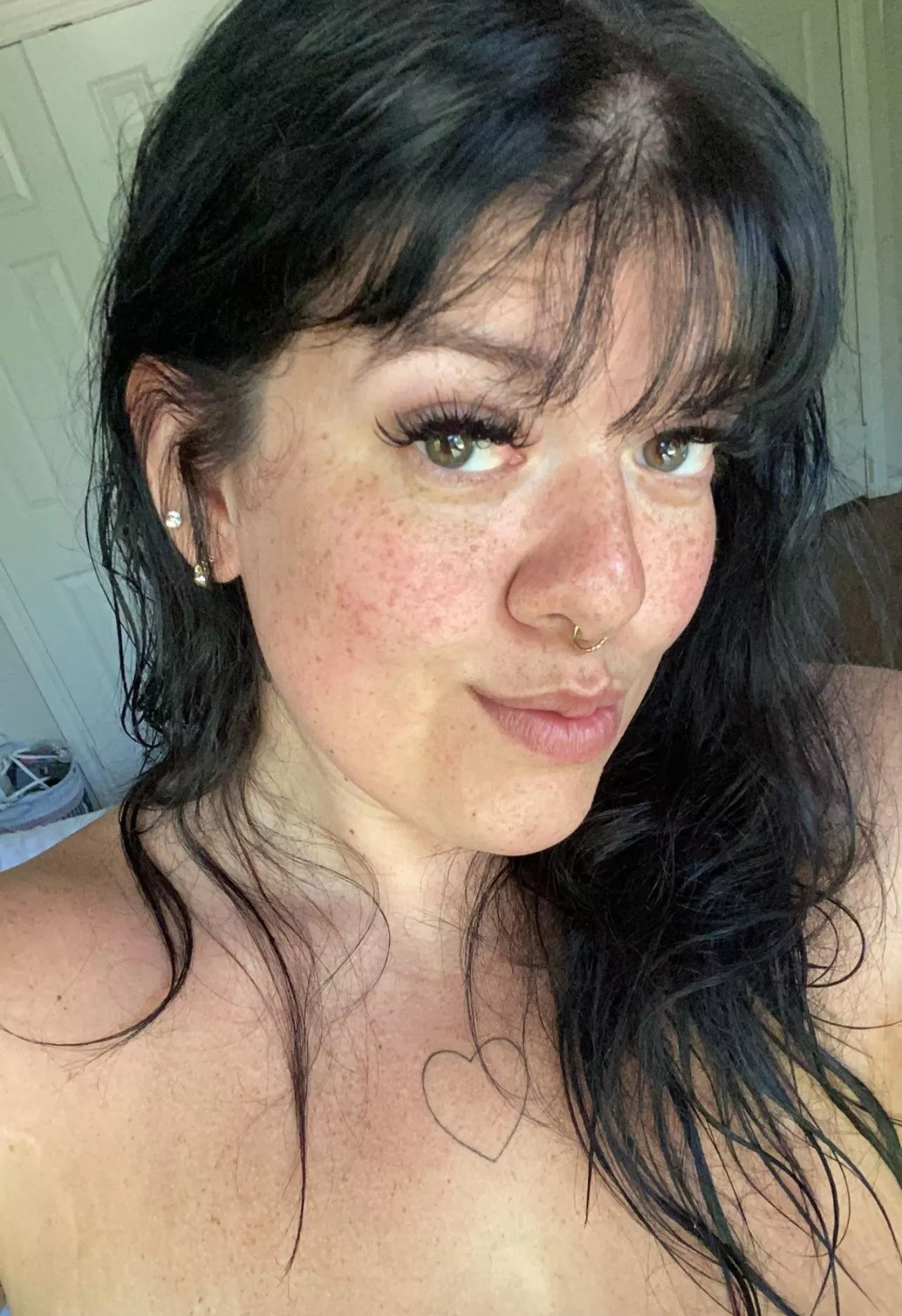 i used to be ashamed i had freckles but now they make me feel so cute 😜 posted by Brilliant_Etiquette