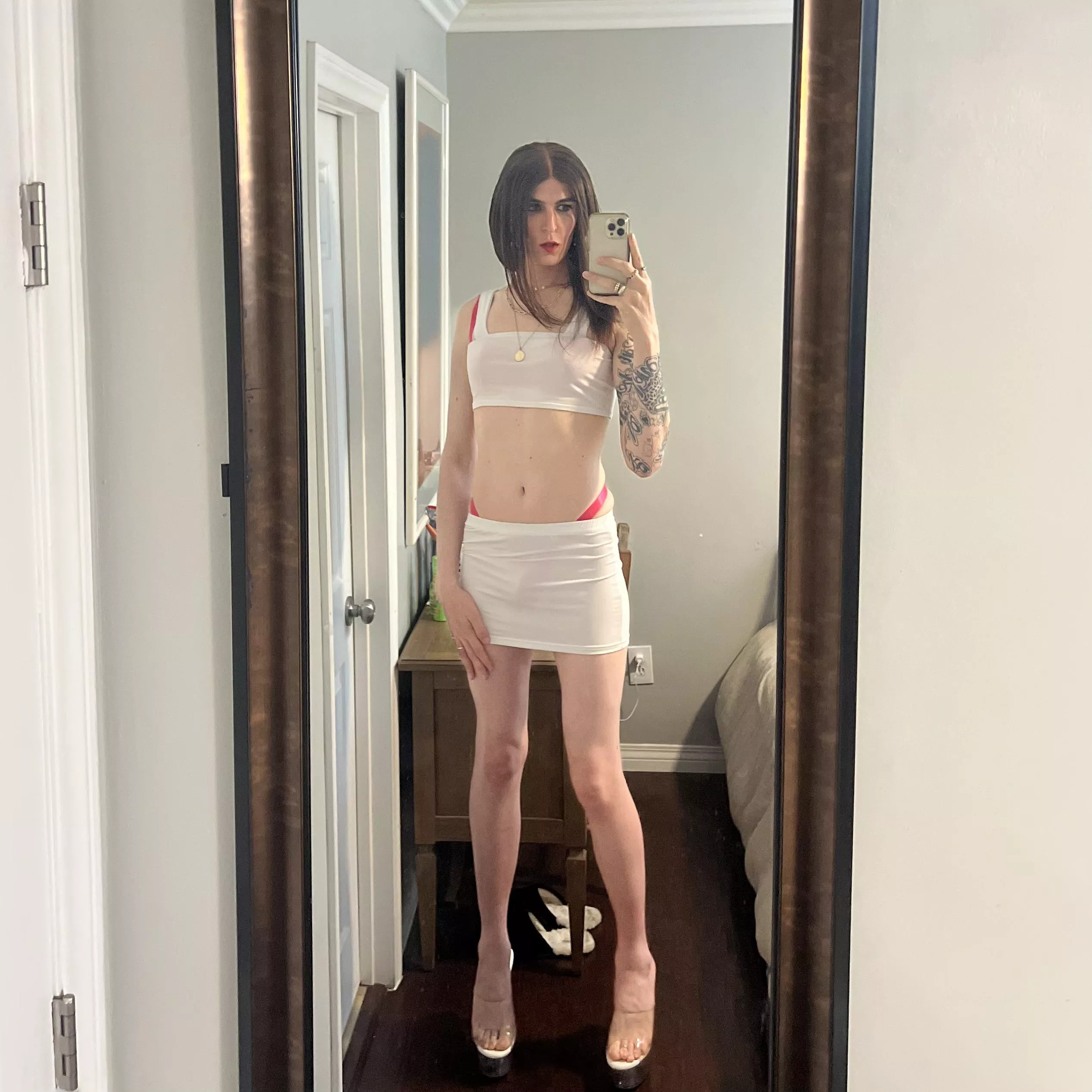 If you saw me at the club dressed like this would you be able to keep your eyes off of my bulge? posted by Civil_Essay_6285