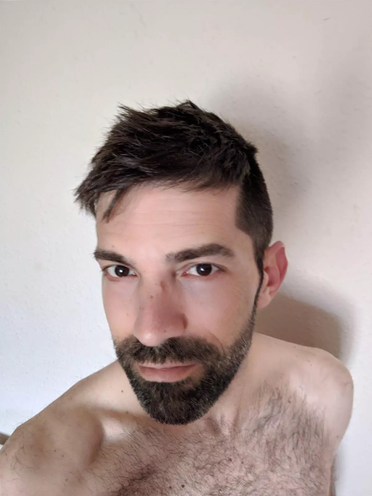 Messy bed hair posted by angrywolf74