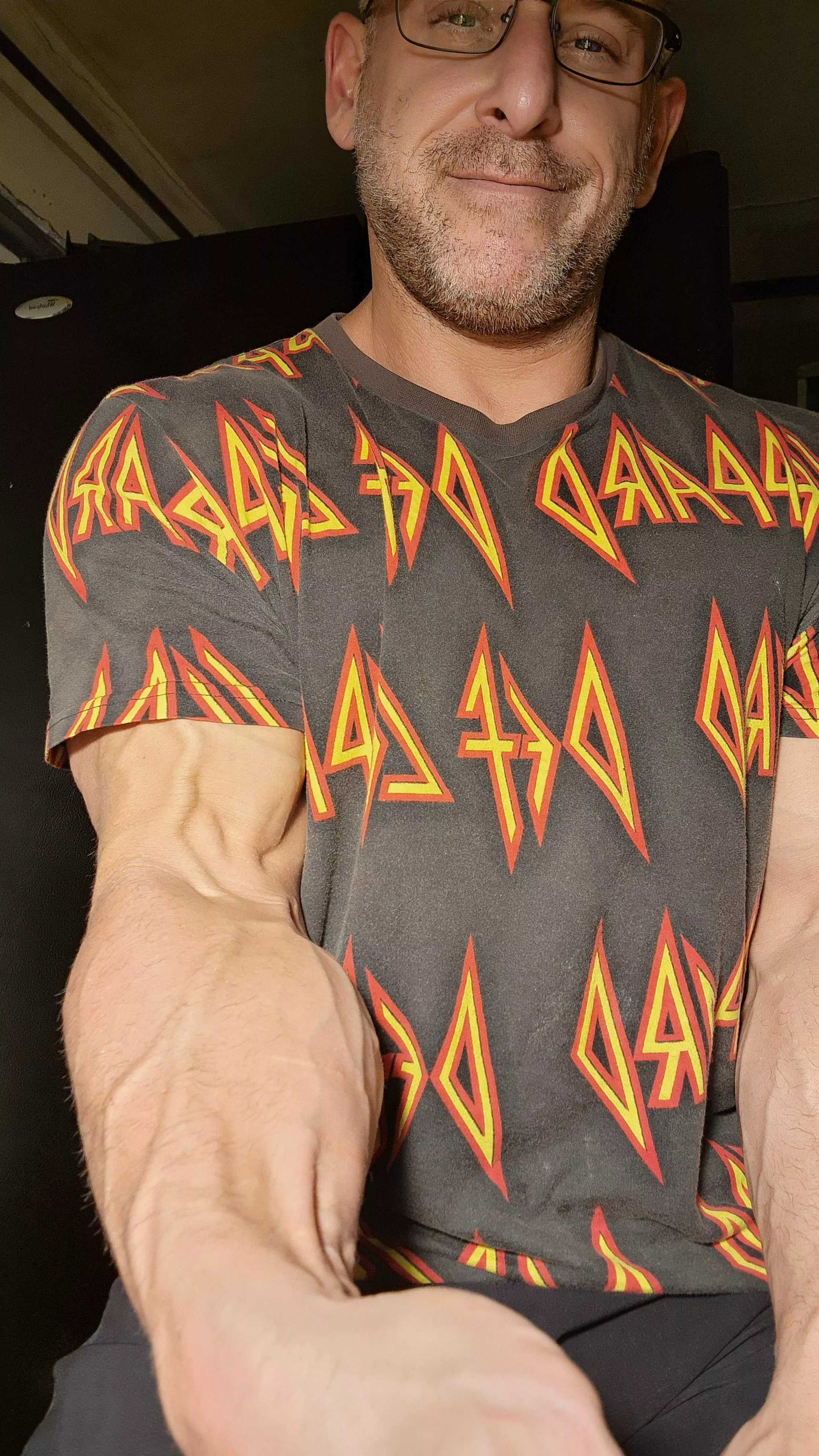 My friends call me Popeye among other things.  posted by vinnymarchegiano