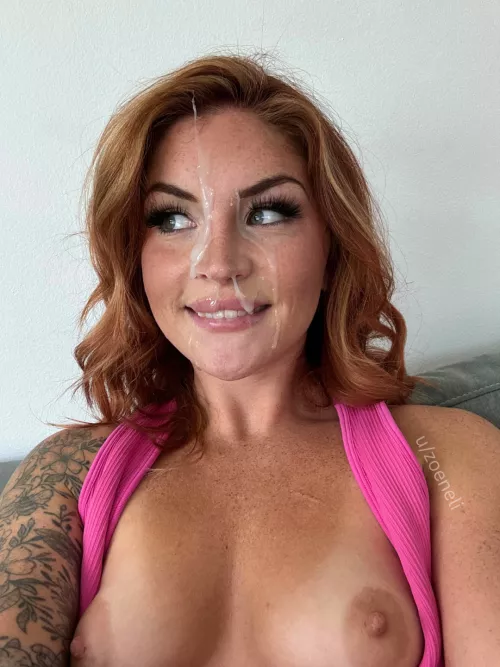 my roommate came on my face by zoeneli