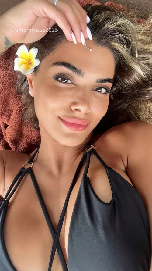 Nothing compared to the smile of a dark haired woman by namiyaaa2025