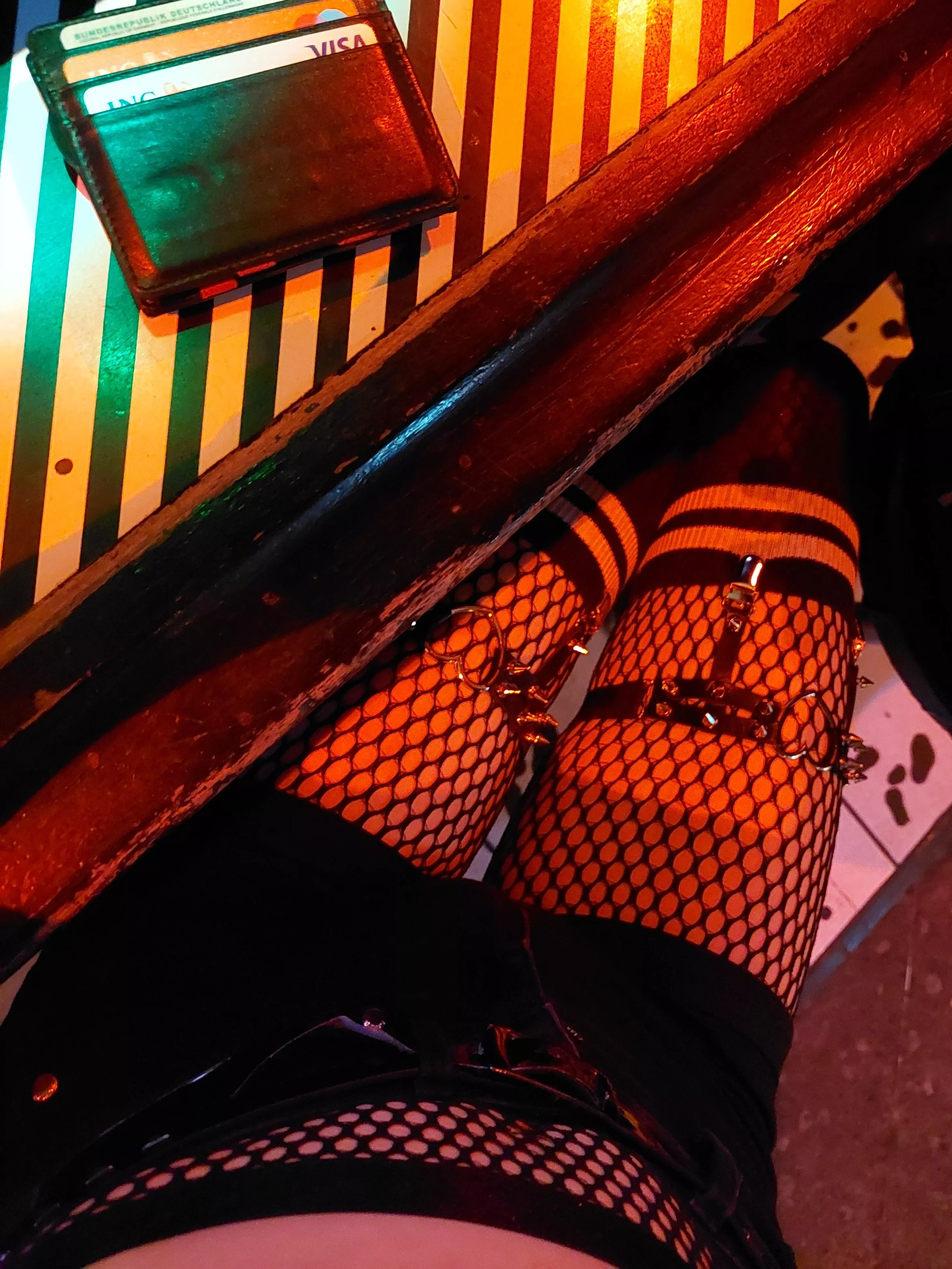 Perfect outfit for the bar, right? 🥰😋 posted by FloraineTheEnby