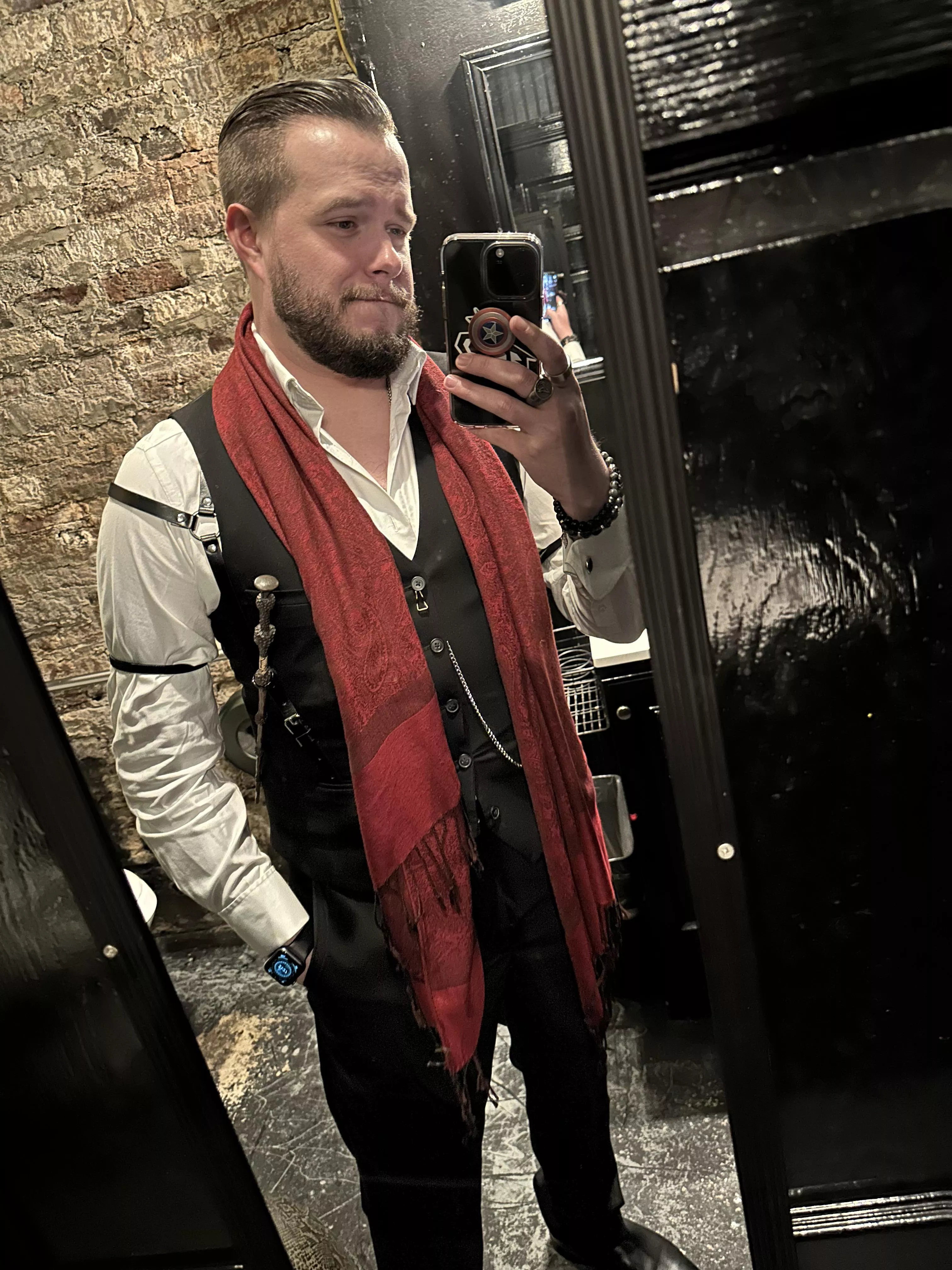 Quick outfit for a wizard themed dance party I went to last weekend posted by Drjghost