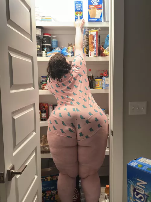 Reaching for the snackies 😋 by Snowangelcake