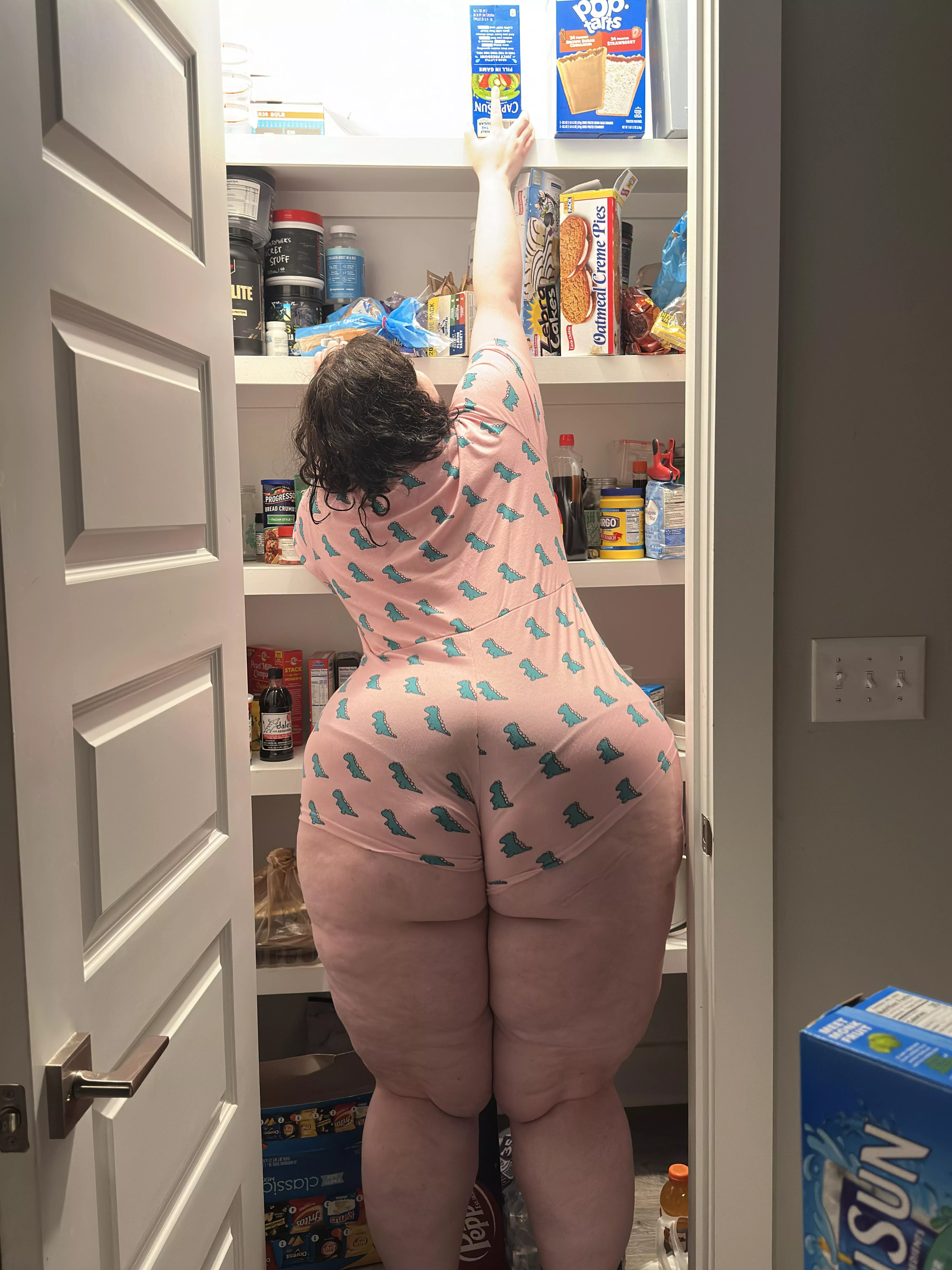 Reaching for the snackies 😋 posted by Snowangelcake