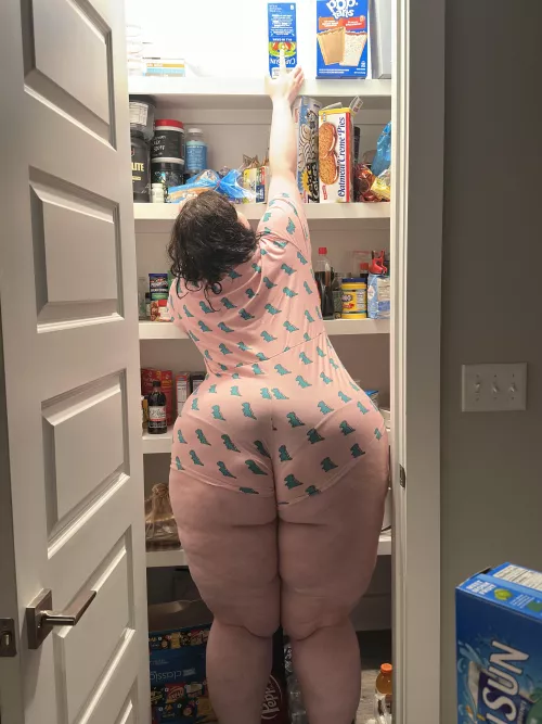 Reaching for the snackies 😋 by Snowangelcake