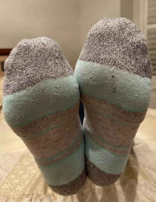 2 weeks worn Green Puma socks ready to burn your nose! [Selling] [Free Shipping] by Roxxyann1