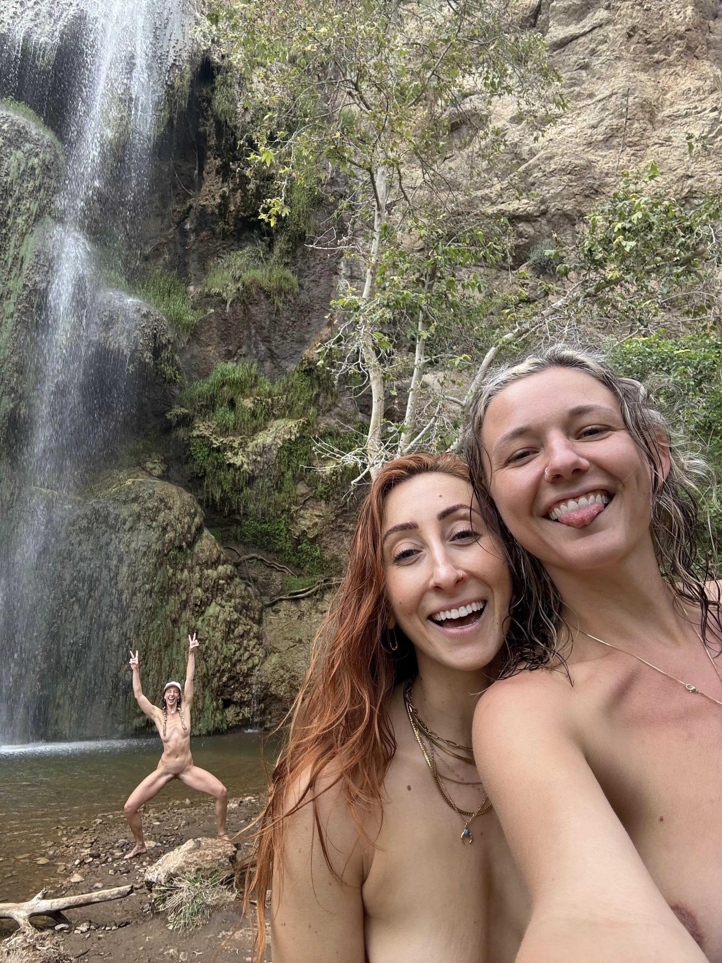 I love exploring with my hippie gal pals  posted by ccflight